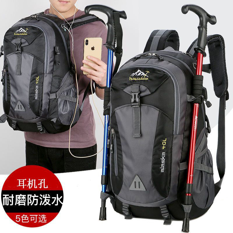 Sac à dos randonnée 40L – Imperméable, mixte